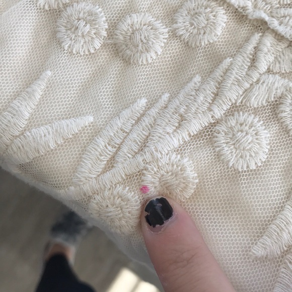 Express mesh lace long sleeve dress - Picture 7 of 8